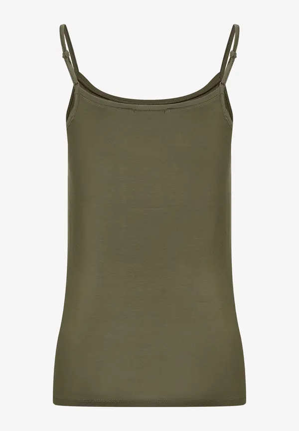 More & More Spaghetti-Top, Oliv