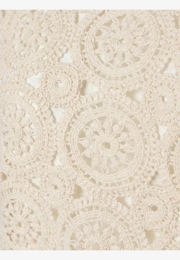 More & More Spitzenbluse, Ecru, Sommer-Kollektion