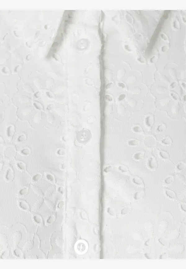 More & More Spitzenkleid, Weiß