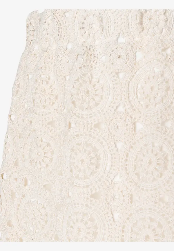 More & More Spitzenrock, Ecru, Sommer-Kollektion