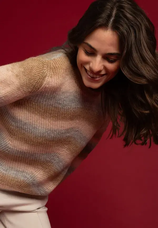 More & More Streifenpullover, Herbst-Kollektion