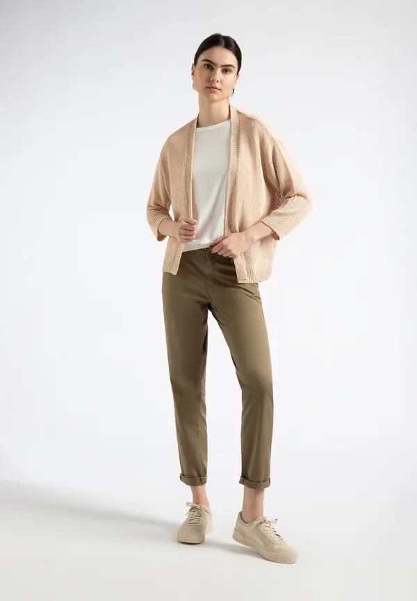 More & More Strickjacke, Sand, Sommer-Kollektion