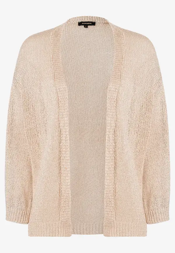 More & More Strickjacke, Sand, Sommer-Kollektion