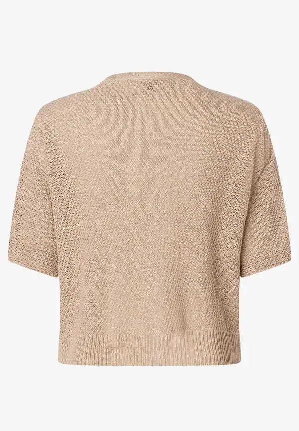 More & More Struktur Cardigan, Sand, Sommer-Kollektion