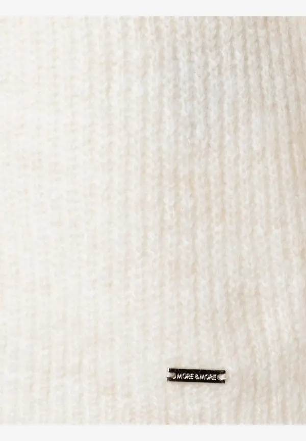 More & More V-Neck Pullover, Ecru, Herbst-Kollektion