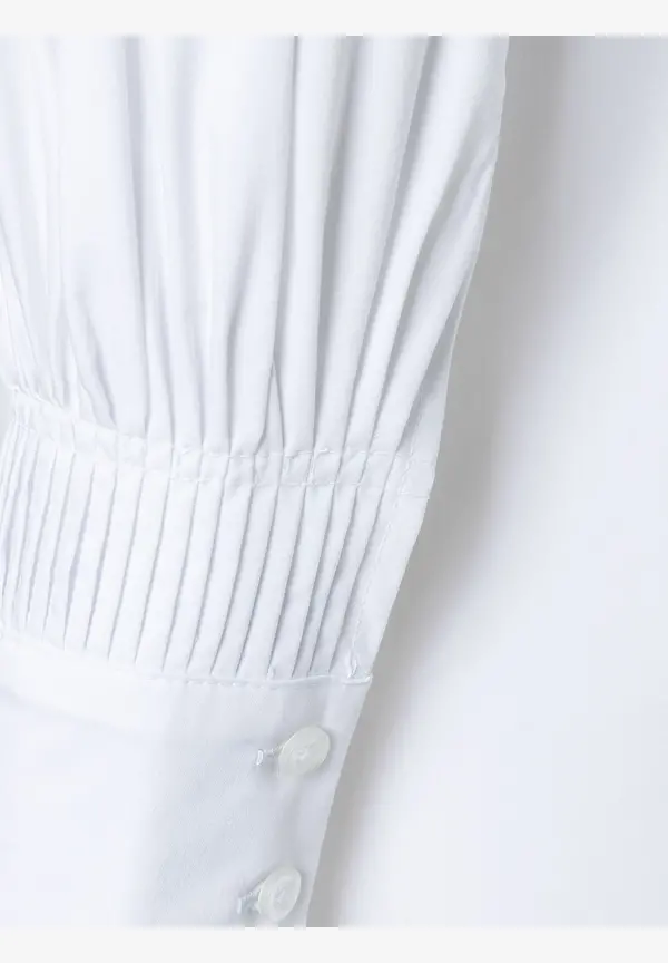 More & More Weite Bluse, Weiß, Frühjahrs-Kollektion