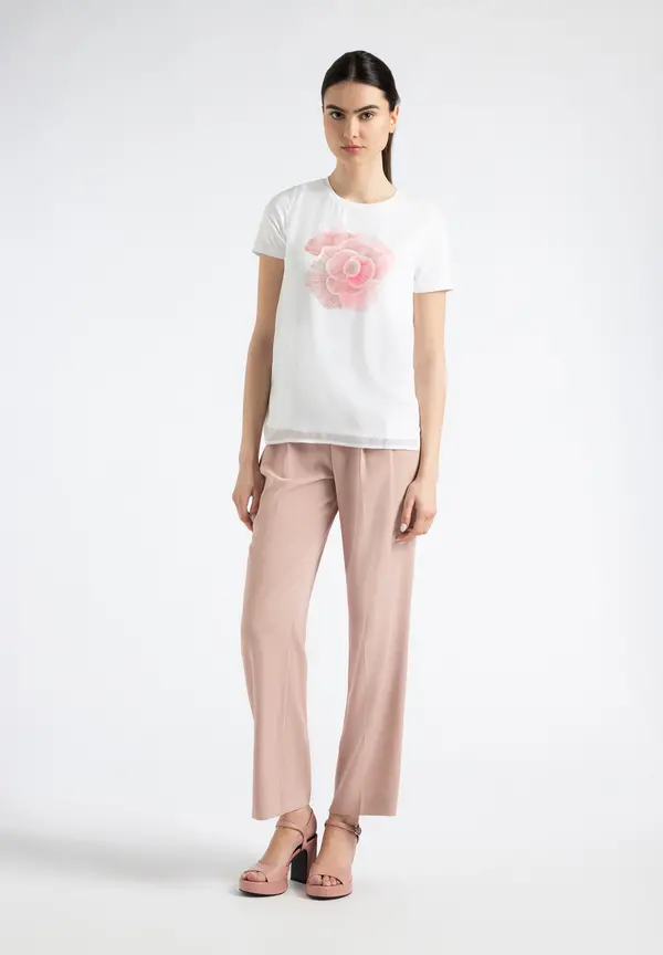 More & More Weite Hose, Powder Rose, Sommer-Kollektion