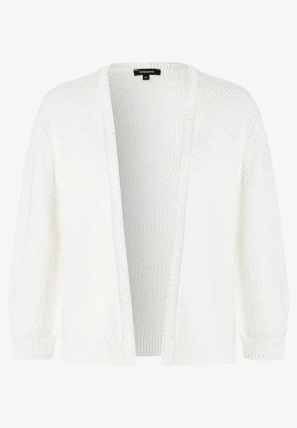 More & More Offener Cardigan, Ecru, Frühjahrs-Kollektion