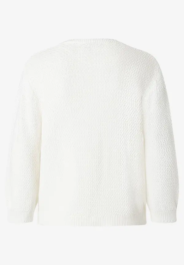 More & More Offener Cardigan, Ecru, Frühjahrs-Kollektion