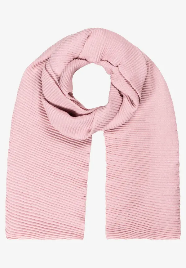 More & More Plissée-Schal, Rose Flush, Herbst-Kollektion