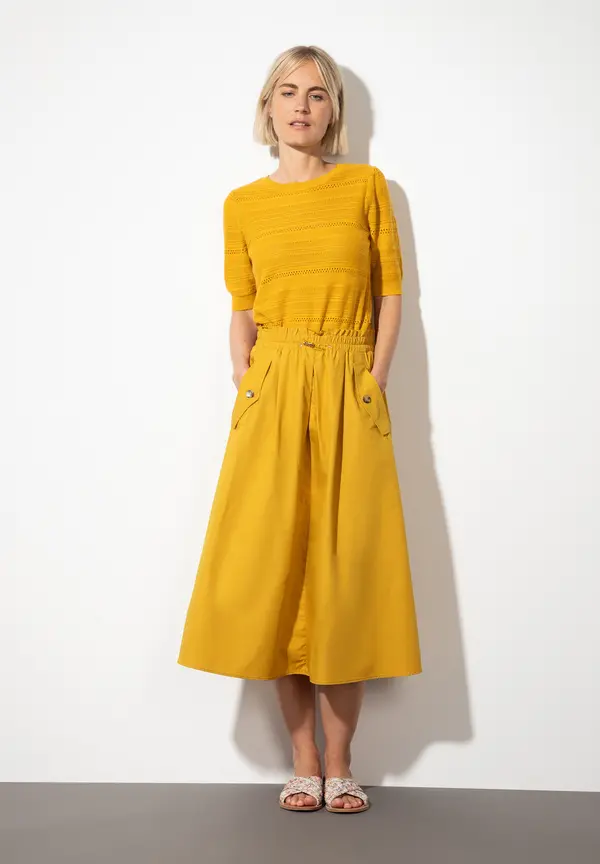 More & More Popelinerock, Warm Sunglow, Sommer-Kollektion