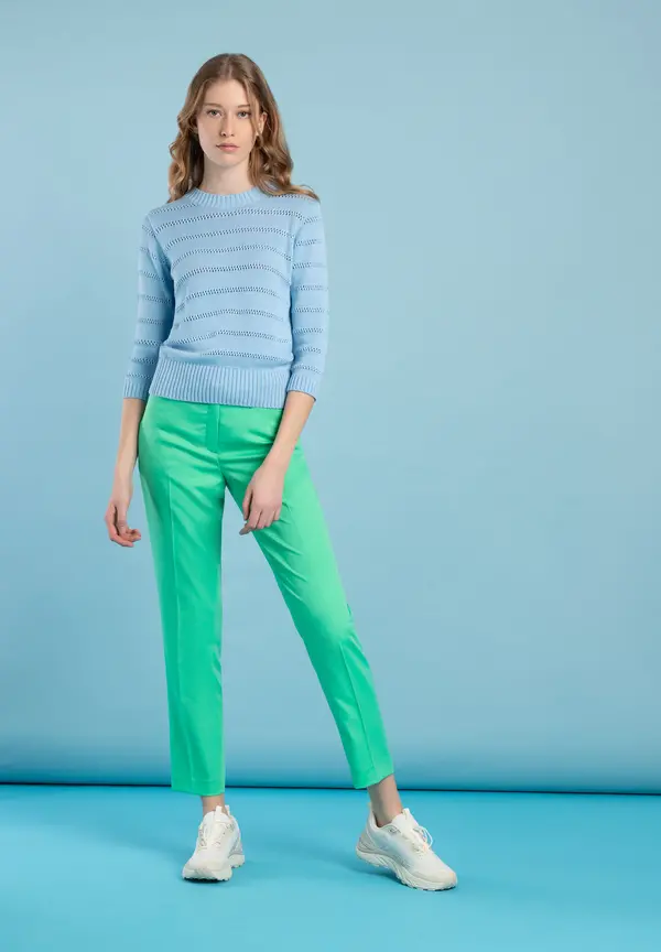 More & More Pullover, Light Skyblue, Frühjahrs-Kollektion