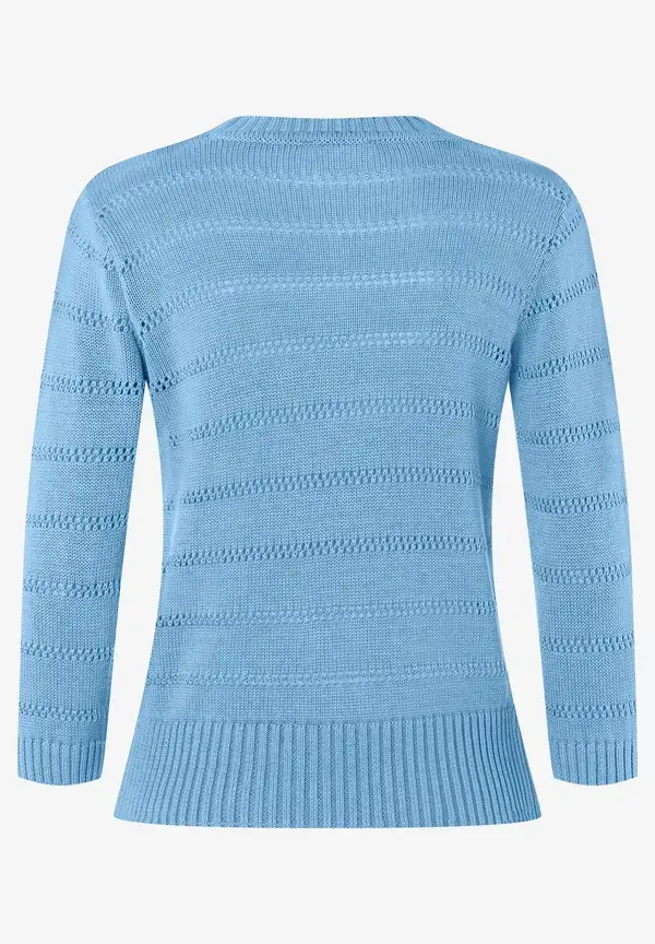 More & More Pullover, Light Skyblue, Frühjahrs-Kollektion