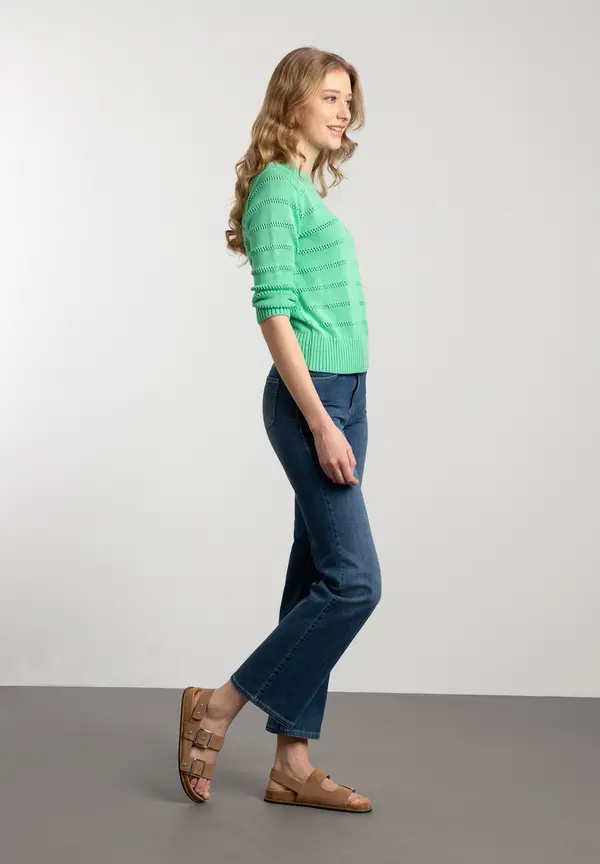 More & More Pullover, March Green, Frühjahrs-Kollektion