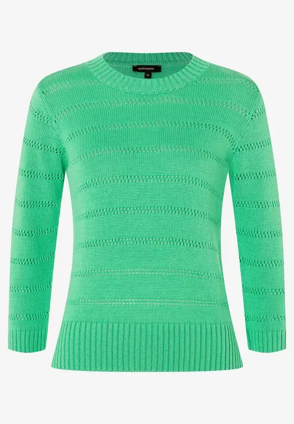 More & More Pullover, March Green, Frühjahrs-Kollektion