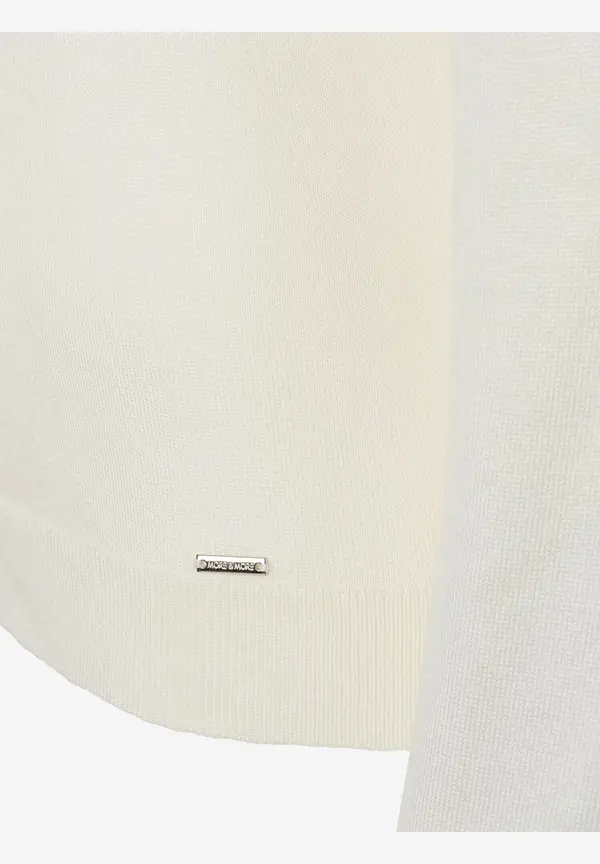 More & More Rollkragenpullover, Ecru, Herbst-Kollektion