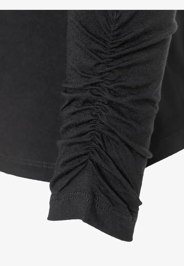 More & More Rollkragenshirt, Schwarz, Herbst-Kollektion