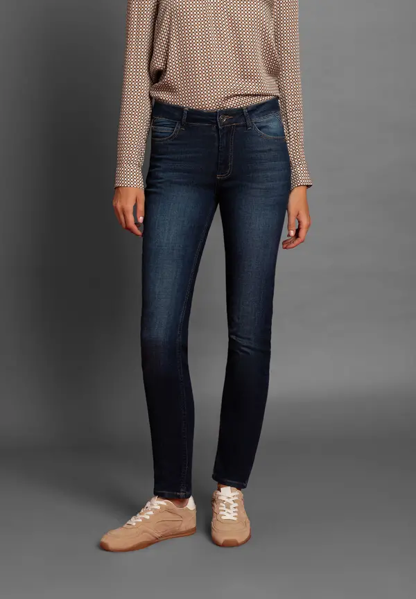 More & More schmale Jeans, HAZEL, denim, Herbst-Kollektion