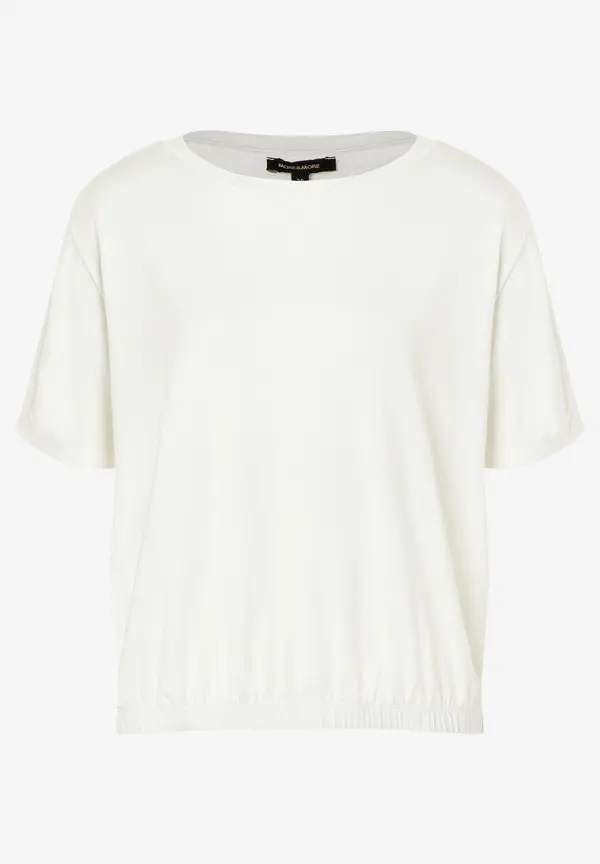 More & More Shirt Mit Faltendetail, Ecru, Sommer-Kollektion
