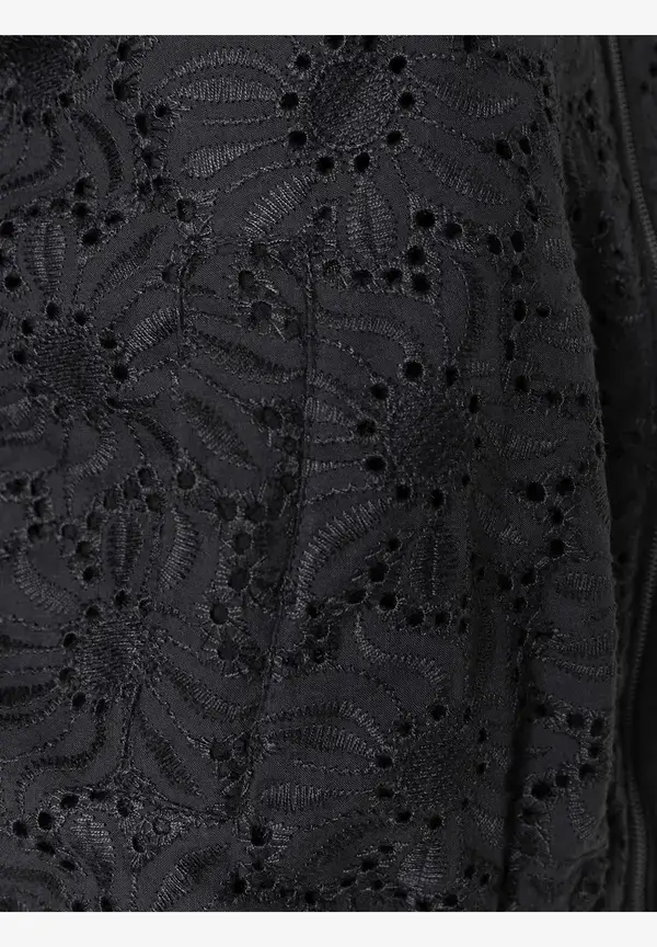 More & More Spitzen-Blouson, Schwarz, Sommer-Kollektion