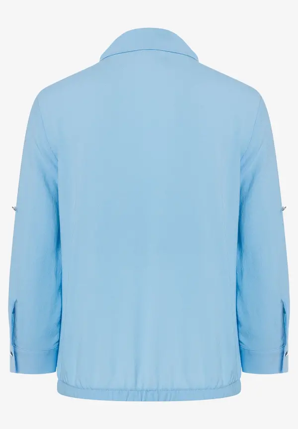 More & More Sportive Bluse, Light Skyblue, Frühjahrs-Kollektion