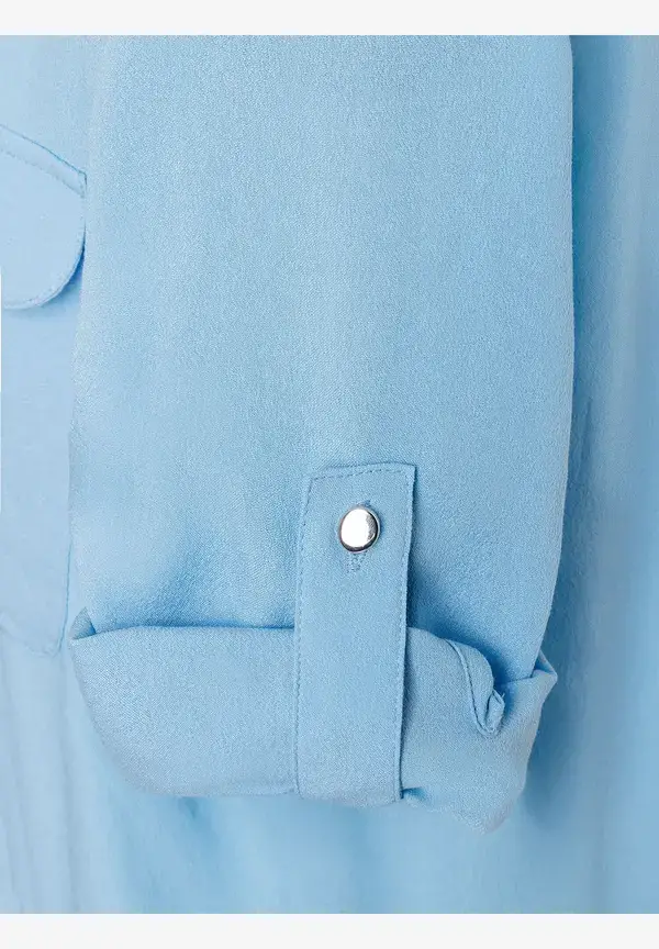 More & More Sportive Bluse, Light Skyblue, Frühjahrs-Kollektion