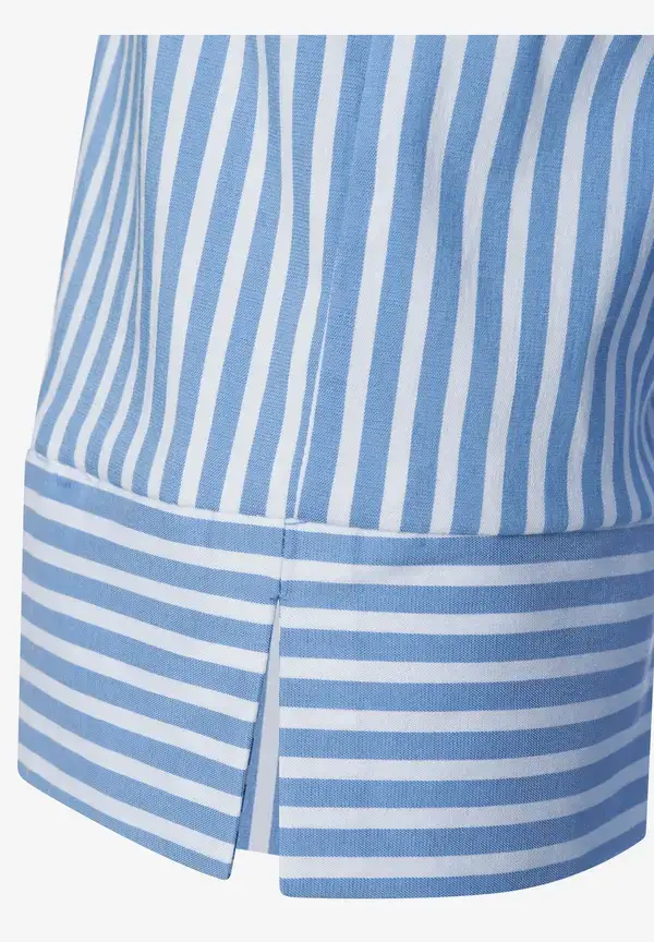 More & More Streifenbluse, Blau/weiß, Sommer-Kollektion