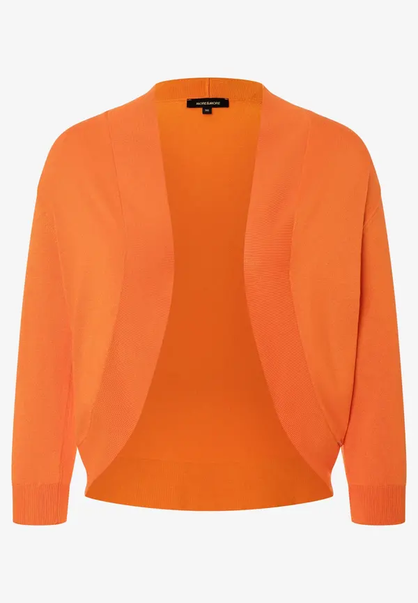 More & More Strick Bolero, Fresh Orange, Sommer-Kollektion