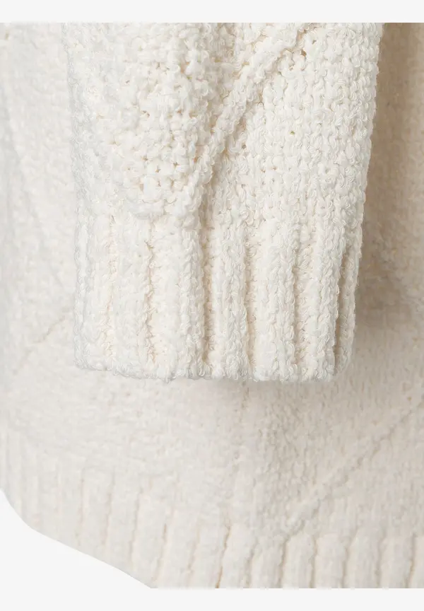 More & More Struktur-Cardigan, Eggshell, Frühjahrs-Kollektion