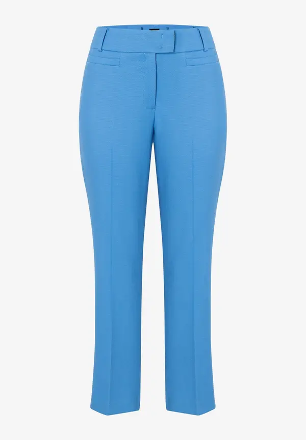 More & More Strukturierte Anzughose, Blue Breeze, Frühjahrs-Kollektion