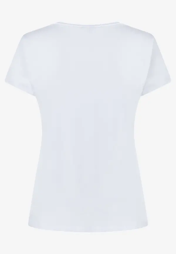 More & More T-Shirt Mit Frosch-Print, Weiß, Frühjahrs-Kollektion