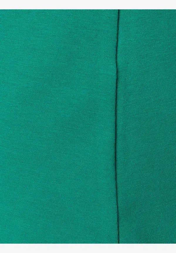 More & More T-Shirt Mit U-Boot Ausschnitt, Summergarden Green, Sommer-Kollektion