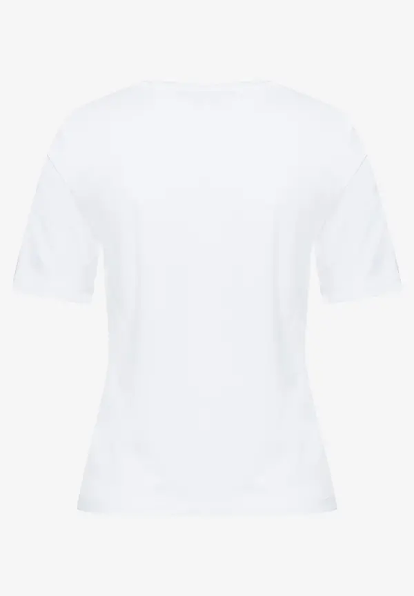 More & More T-Shirt Mit U-Boot Ausschnitt, Weiß, Frühjahrs-Kollektion