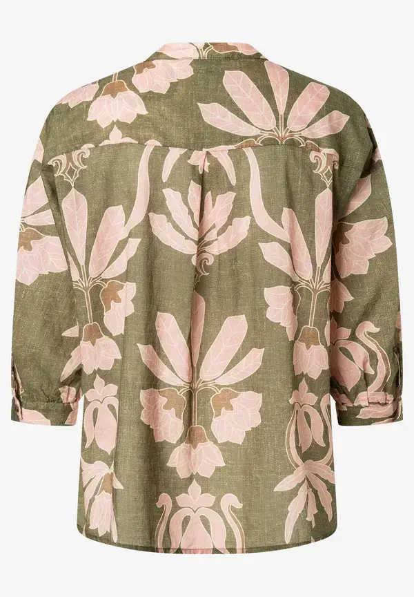 More & More Tunikabluse, Ornament-Print, Sommer-Kollektion