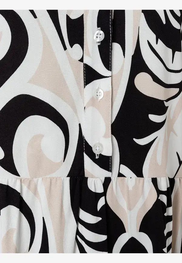 More & More Tunikakleid, Ornament-Print, Frühjahrs-Kollektion