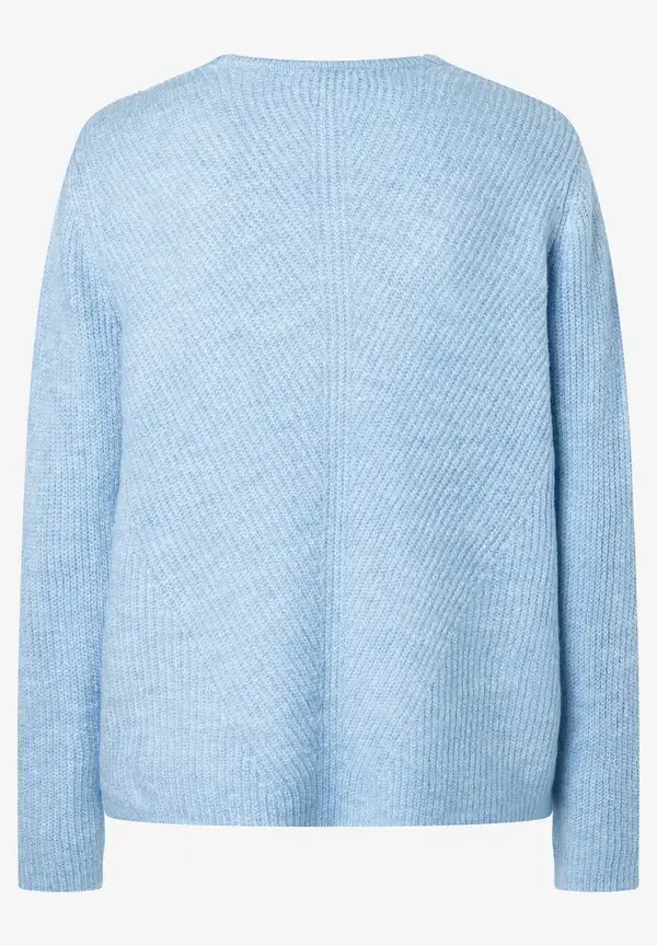 More & More V-Neck Pullover, Hellblau, Herbst-Kollektion