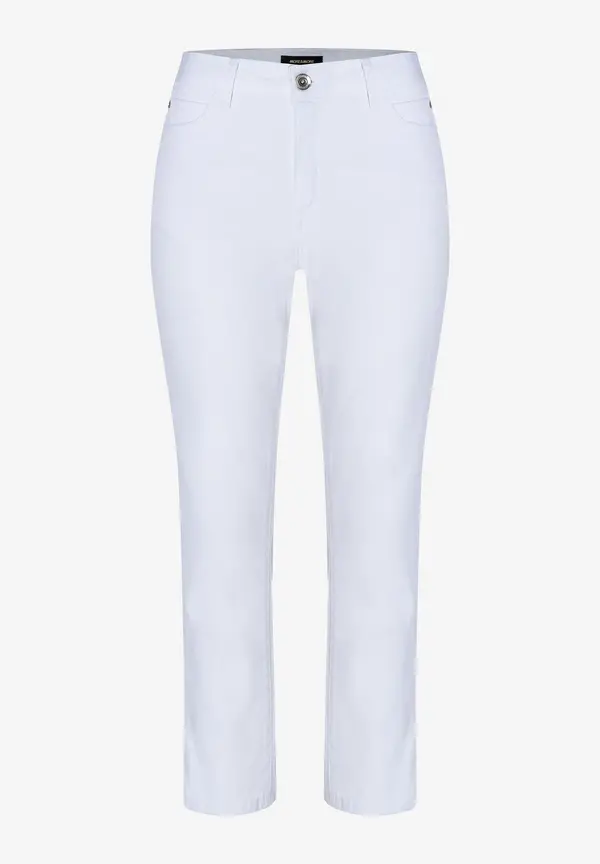 More & More Verkürzte Coloured Denim, Weiß, Frühjahrs-Kollektion