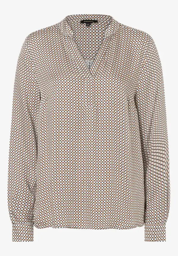 More & More Viskosebluse, Minimal-Print, Herbst-Kollektion