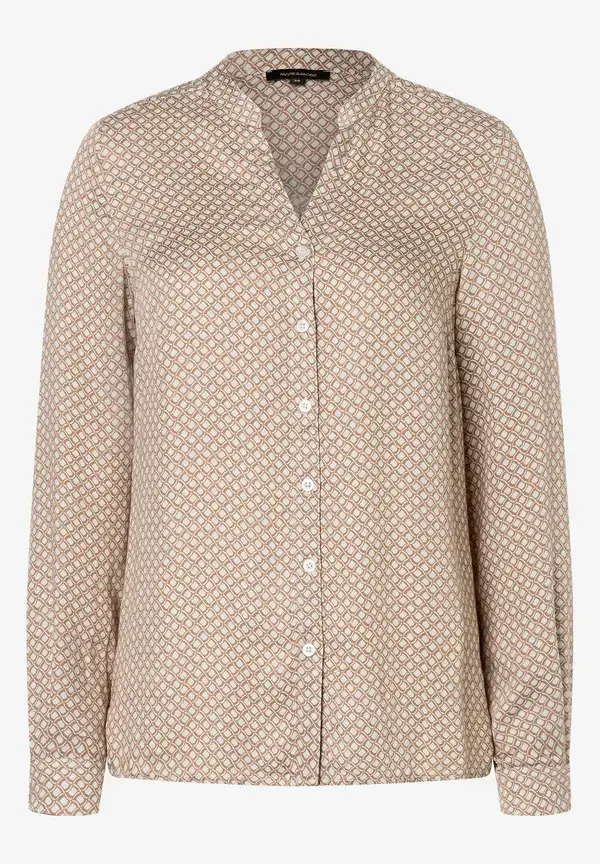 More & More Viskosebluse, Minimal-Print, Herbst-Kollektion