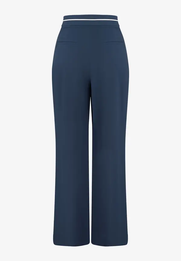 More & More Weite Hose, Estate Blue, Frühjahrs-Kollektion