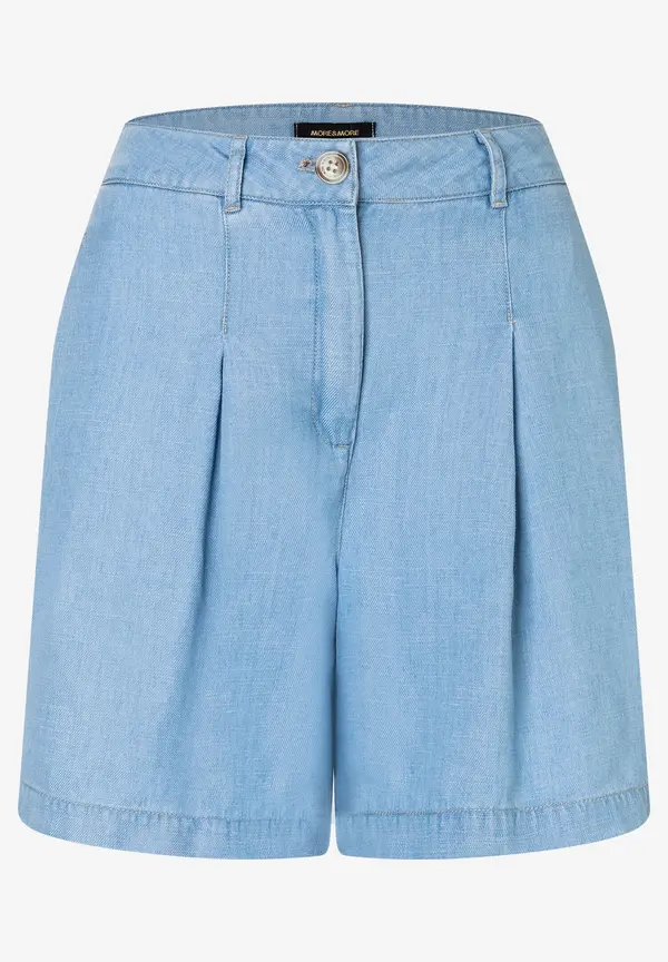 More & More Weite Lyocell Shorts, Denim Blue, Sommer-Kollektion