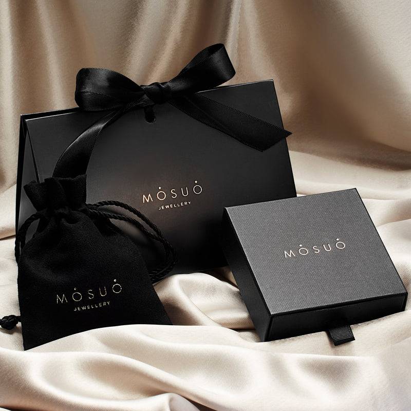 Mosuo Jewellery Geburtsstein Halskette April - Vermeil & Topas