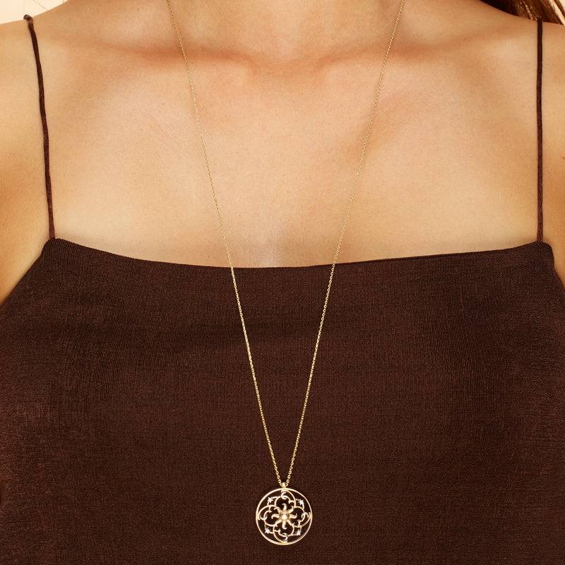 Mosuo Jewellery Himmels Anhängerkette Mit Diamanten