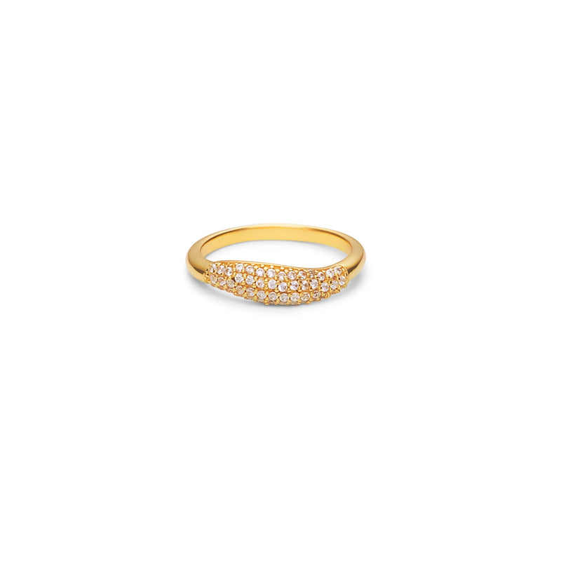 Mosuo Jewellery Athena Topas Ring - Vermeil