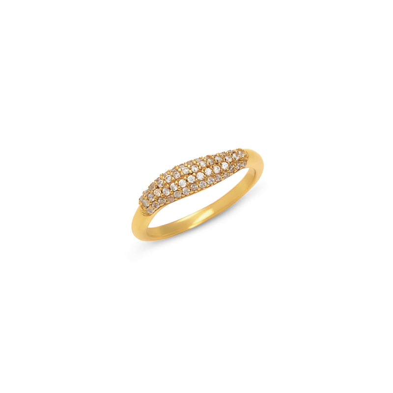 Mosuo Jewellery Athena Topas Ring - Vermeil