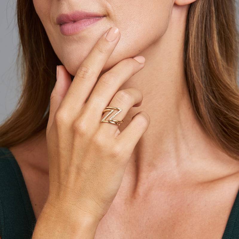 Mosuo Jewellery Diamant Blitz Ring