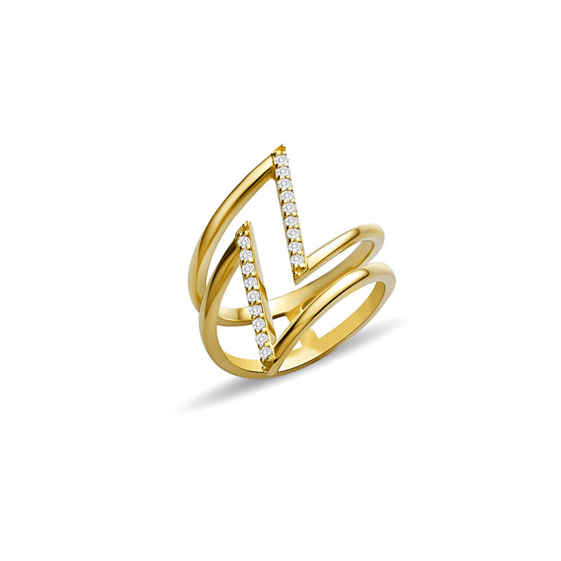 Mosuo Jewellery Diamant Blitz Ring