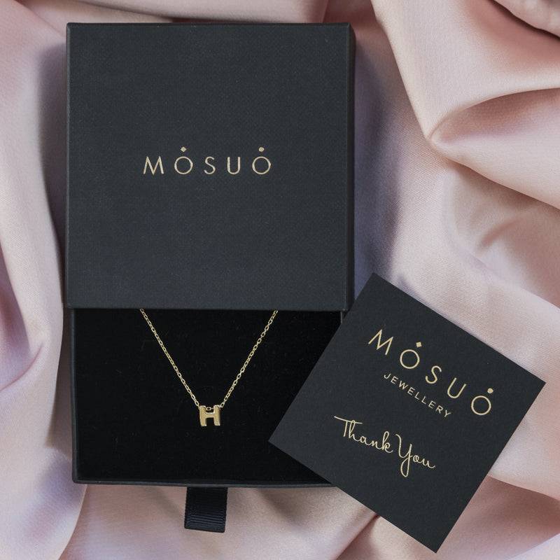 Mosuo Jewellery Diamant Buchstaben Halskette “H”