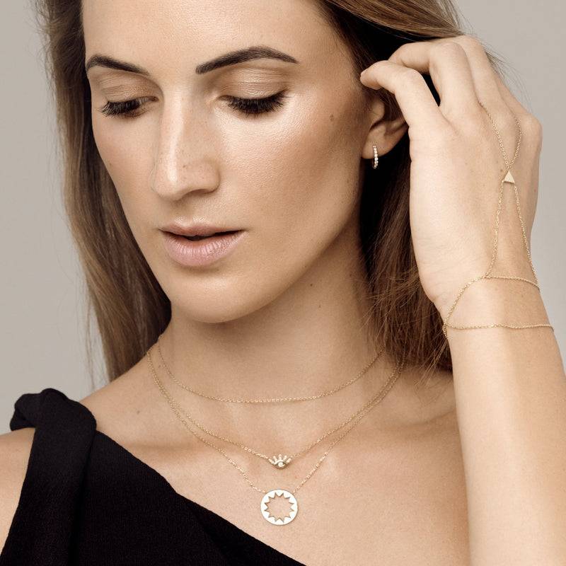 Mosuo Jewellery Diamant Creolen