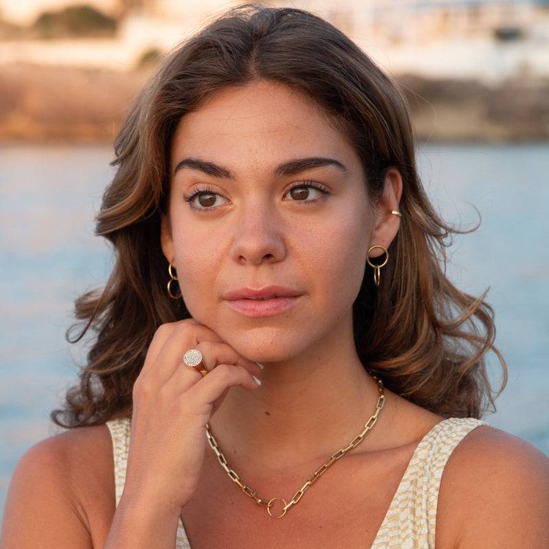 Mosuo Jewellery Diamant Signet Ring